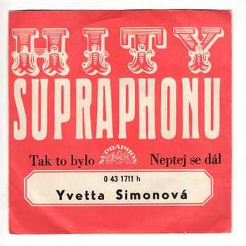 1711 ... SIMONOVÁ YVETTA: Tak to bylo / SIMONOVÁ & CHLADIL: Neptej se dál (1974)